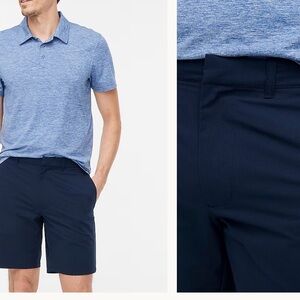 J. Crew Navy Stretch Tech Shorts